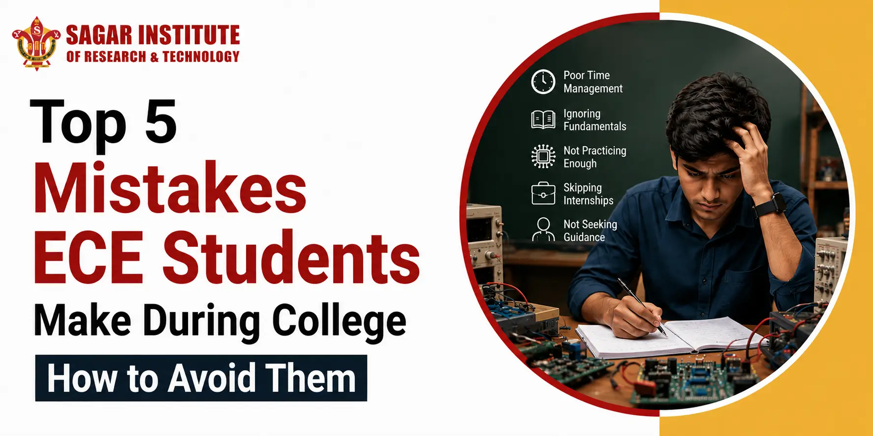 Top 5 Mistakes ECE Students Make During College & How to Avoid Them