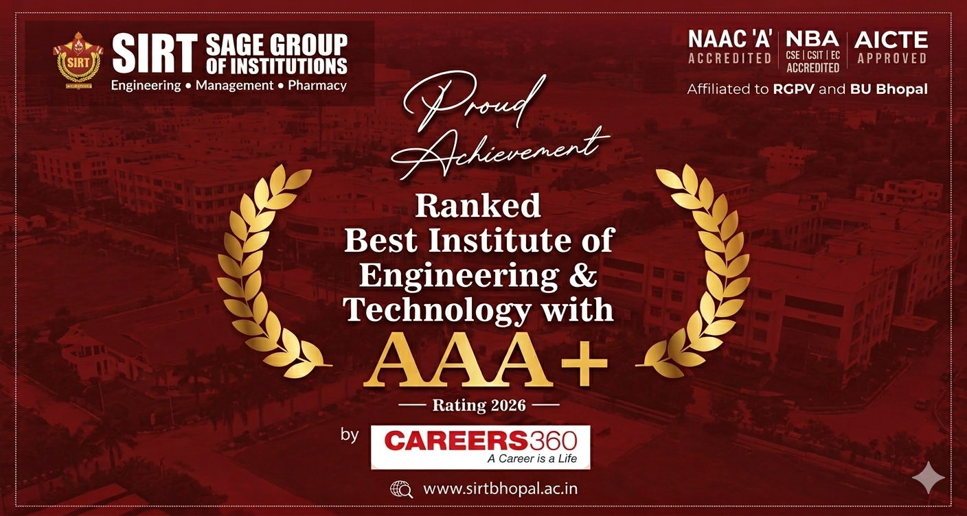 SIRT Bhopal Recognized Among India's Best Engineering Institutions